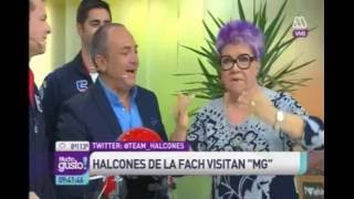 Halcones de la FACh visitaron programa Mucho Gusto [upl. by Arlan]