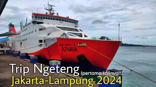 Ep1 begini ternyata rasanya kalo kita ngeteng  Trip Ngeteng JakartaLampung 2024 gokillllllll [upl. by Rabma]