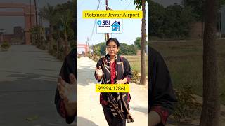 Plots near Jewar Airport ll jewar Airport ke pass plot plot property house trending [upl. by Anhoj134]