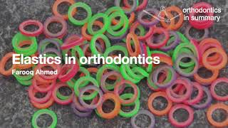 Elastics in orthodontics [upl. by Nalo]