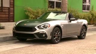 2017 Fiat 124 Spider Abarth Running Footage [upl. by Nadab]