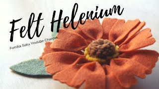 DIY Felt Helenium [upl. by Agatha867]