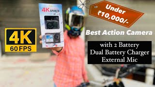 Best action camera under 10000 Cason cs6  4k60fps [upl. by Tiff]