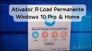 como ativar o WINDOWS 10 TODAS AS Versões [upl. by Ayotan]