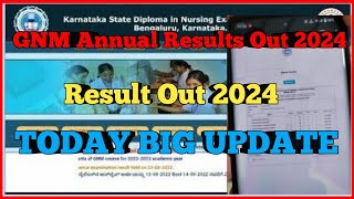 😱Karnataka GNM Annual Results Out 2024 🔥GNM Results Out 2024 🔥GNM 1st2nd amp 3rd Years Result🤔 [upl. by Ahseryt969]