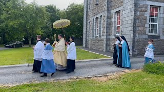 Corpus Christi Procession St Marys College Galway 2024 [upl. by Einyaj]