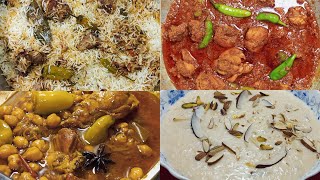 Complete Dawat Menu  Simple DAWAT MENU By Mehwish Spice Saga [upl. by Clayborne]