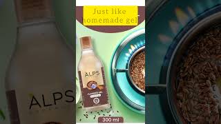 alps goodness flaxseed gel review [upl. by Kerk995]