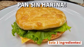 PAN NUBE  PAN SIN HARINA  DIETA KETO  PAN KETO [upl. by Enilkcaj]