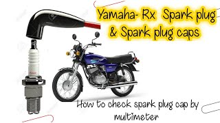 How to check spark plug caps by multimeter [upl. by Aldarcy]