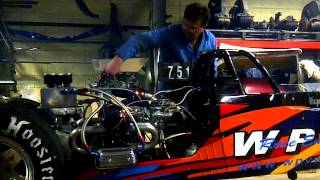 WPVW Dragster turbo VW type1 engine start [upl. by Hsiwhem]