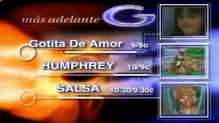 Galavision network bumpers 2001 [upl. by Noland42]