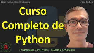 Curso Completo de Python  do Zero ao Avançado Masterclass [upl. by Adriane]