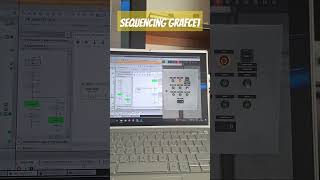 siemens TIA PORTAL S71500 Sequencing Grafcet Simulation [upl. by Ecnerrat]