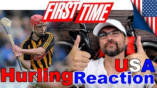 American Reacting to Hurling for the First Time The Rules of Hurling EXPLAINED [upl. by Heilman464]