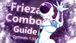 DBFZ  Frieza Optimal Combo Guide 133 [upl. by Charteris704]