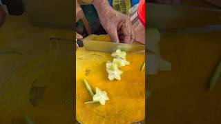 Tasty Masala Star Fruit Kamranga foodievai starfruits fruit fruitcutting shorts streetfood [upl. by Eide150]