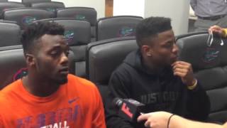 Dante Fowler and Vernon Hargreaves talk Tennessee [upl. by Culley]