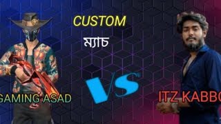 ITZ KABBO Vs GAMING ASAD 😱 [upl. by Cleary]