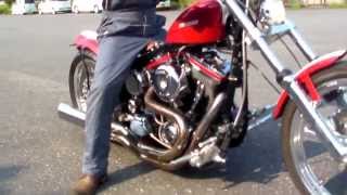 Harley Davidson FXSTC 1340 SOFTAIl CUSTOM EVO Full Custom 1507240055 ｋ [upl. by Yedrahs456]