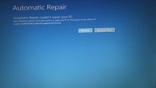 Windows 10 Automatic Repair Couldnt repair your PC fix [upl. by Brout]