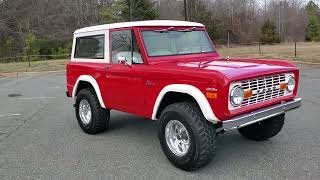 Classic Ford Bronco for sale at wwwMotorCarTradercom [upl. by Ehcnalb400]