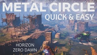 Metal Ring Fast amp Easy Gameplay Walkthrough Horizon Zero Dawn Complete Edition Playthrough Circle [upl. by Cannell]