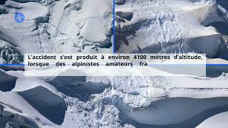 Avalanche près de Chamonix  au moins un mort et quatre blessés faitdivers chamonix Avalanche [upl. by Ahmar]