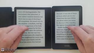 Kindle Paperwhite 4 vs Kindle Oasis 2 Comparison Review [upl. by Satterfield]