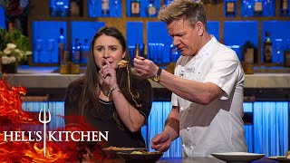 Is Megan Ramsay Just As Brutal As Her Dad In Rating The Birthday Dishes  Hells Kitchen [upl. by Ramsdell]