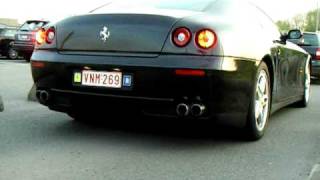 Lovely Sound Ferrari 612 Scaglietti Tubi exhaust revv [upl. by Alyssa525]