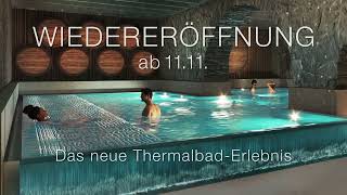 Das neue ThermalbadErlebnis im Hürlimannbad amp Spa Zürich [upl. by Auohp]