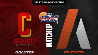 Gigantes de Carolina vs Atléticos de San Germán  BSN2024 [upl. by Cowey]