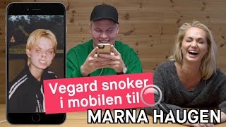 Vegard Harm snoker i mobilen til Marna Haugen Burøe [upl. by Jaela717]