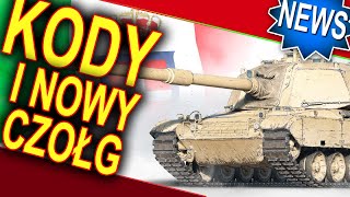 Kody i nowy czołg  World of Tanks [upl. by Airekat]