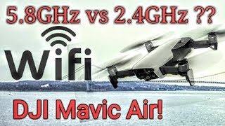 DJI MAVIC AIR 24 VS 58GHz NY RANGE TEST [upl. by Fortin]