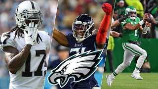 ADAMS se queda en RAIDERS  DEFENSIVO estrella CAMBIADO a EAGLES  JALEN HURTS lesionado [upl. by Orag]