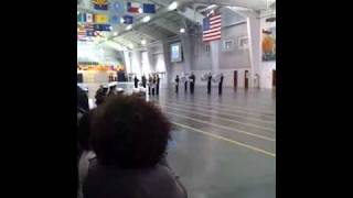 Drum Line 12111 Navy Graduation [upl. by Atsilac833]