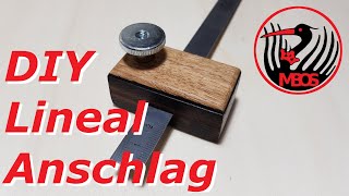 DIY Linealanschlag  Streichmaß  Marking Gauge selber bauen 1080 HD [upl. by Anaitat761]