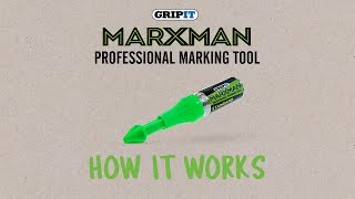 How It Works Gripit Marxman Marking Tool [upl. by Ennybor]