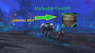 How to Farm Malleable Flesh Farm Spot [upl. by Mctyre379]