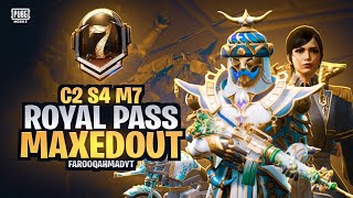 Maxing Out New C2S4 M7 Royal Pass  RP Giveaway 🔥 PUBG MOBILE🔥 [upl. by Misak468]