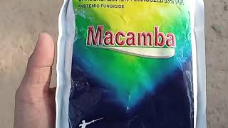 Macamba Fungicide Carbendazim 12  Mancozeb 13 WP [upl. by Anail209]