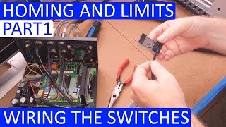 CNC Mach3  Homing and Limits Part1  Wiring It Up [upl. by Pressey815]