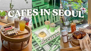 20 CAFES TO VISIT IN SEOUL SOUTH KOREA 🇰🇷☕️ [upl. by Sileray245]