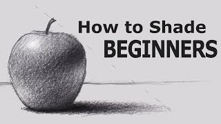 How to Shade with PENCIL for BEGINNERS [upl. by Ashli]