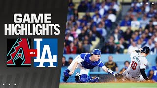 Dbacks vs Dodgers Game Highlights 52024  MLB Highlights [upl. by Saunderson384]