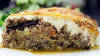 Moussaka traditionnelle faite maison  cest facile et délicieux [upl. by Athalie]