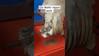 Old Motor repair work by automation engineering machinary automobile machine repair motor [upl. by Kassity]