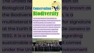 Convention for Biological Diversity 1992  shorts  diversity [upl. by Aihtnic]